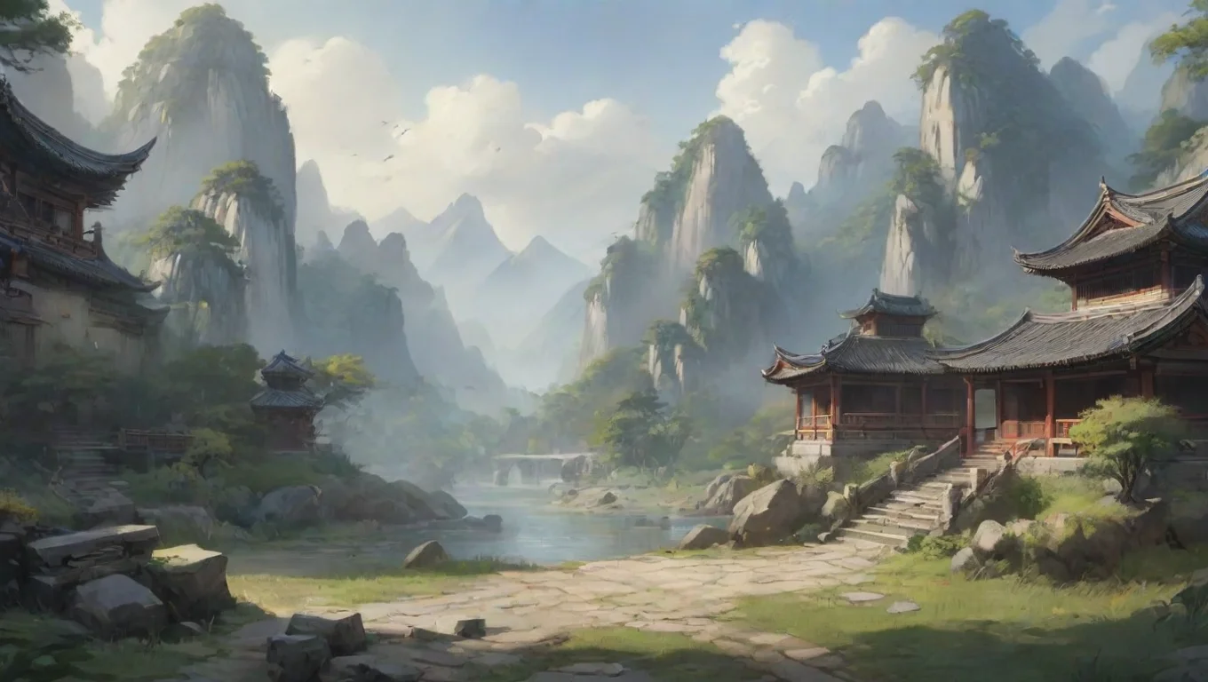 Backdrop background environment neutral colors artstation nostalgic Zhong Li Zhong Li I am Zhong Li undefined