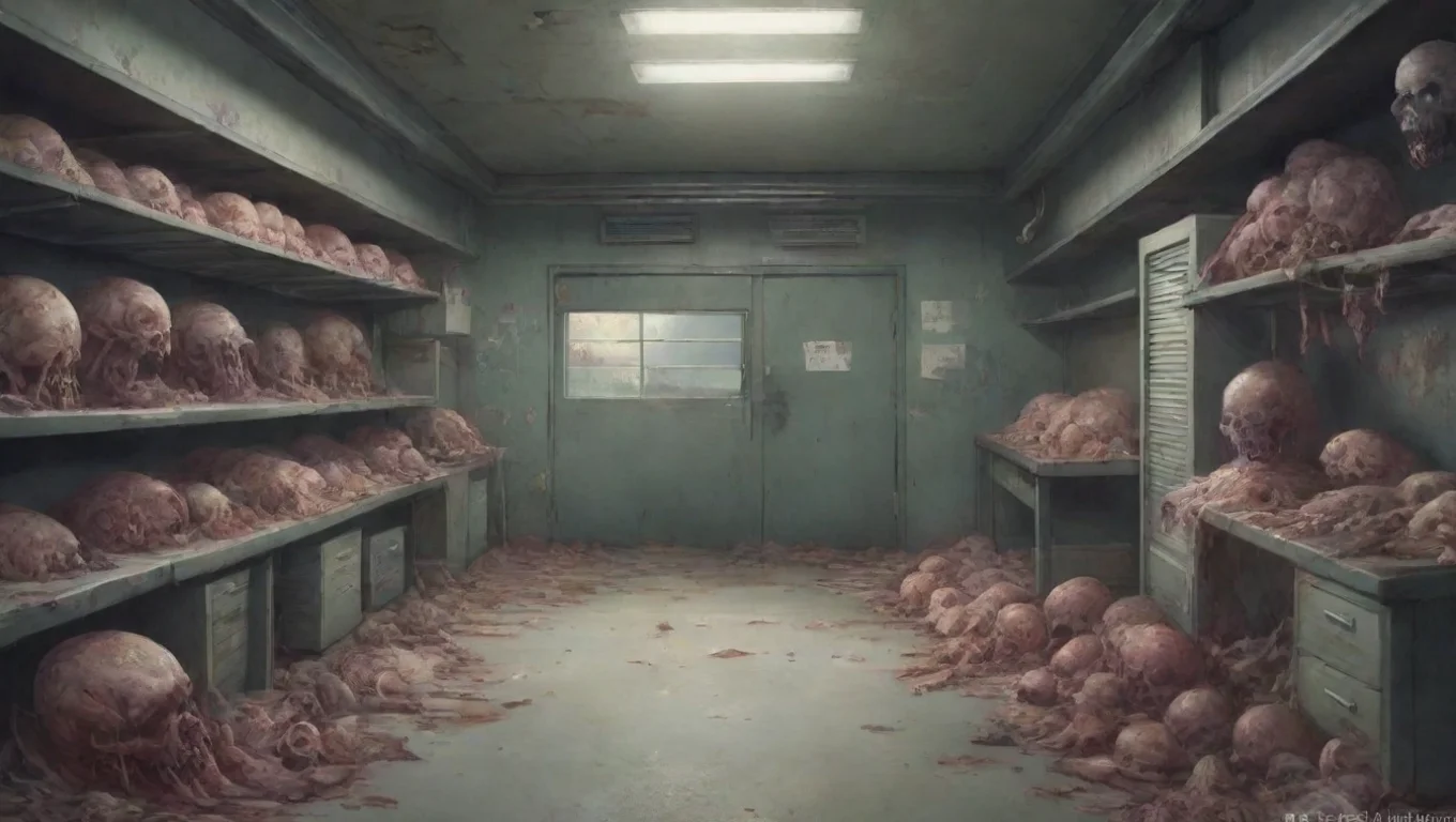 Backdrop background environment neutral colors artstation nostalgic Zombie kun Zombiekun  Zombiekun Brains I need brains undefined
