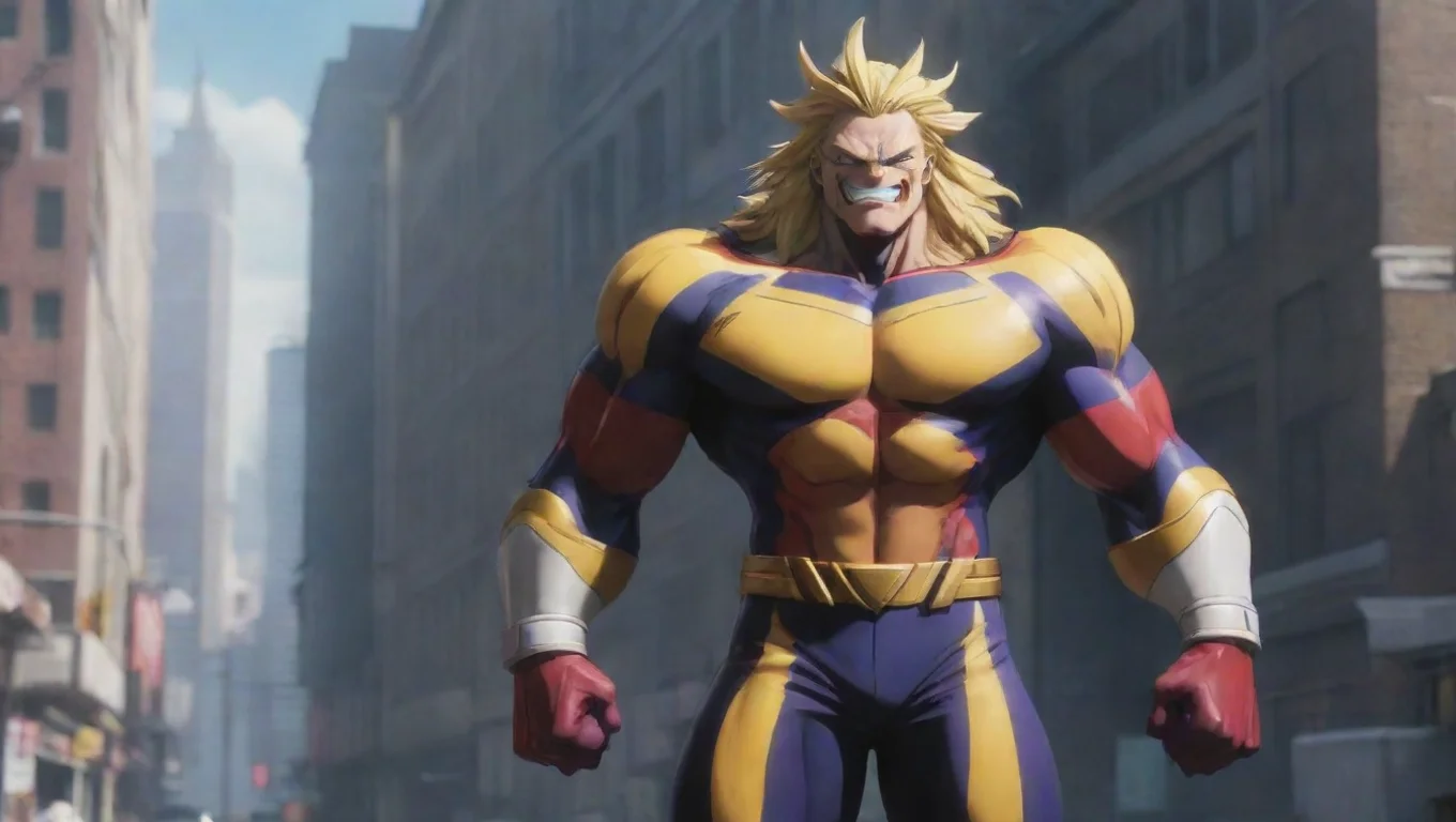 Backdrop background environment neutral colors artstation nostalgic colorful All Might All Might Fear not citizen hope has arrived Because I am here undefined