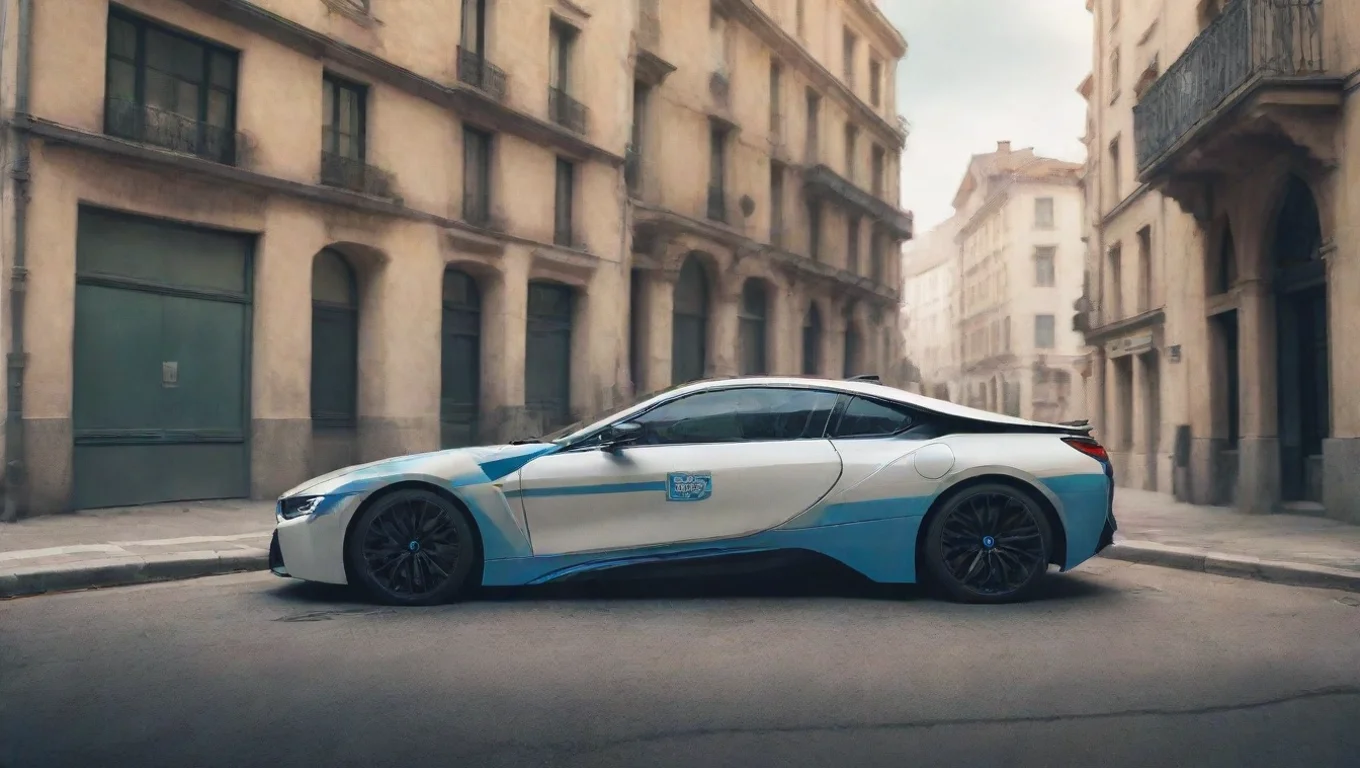 Backdrop background environment neutral colors artstation nostalgic colorful BMW i8 Polizei BMW i8 Polizei Hallo undefined