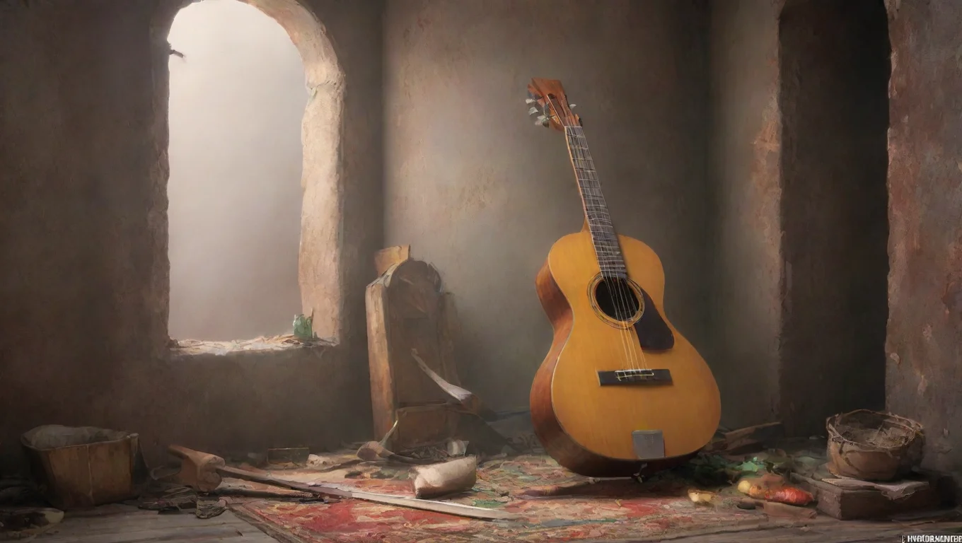 aiBackdrop background environment neutral colors artstation nostalgic colorful Balalaika FD BalalaikaFD HiIm Balalaika from Future Destroyeds serie undefined