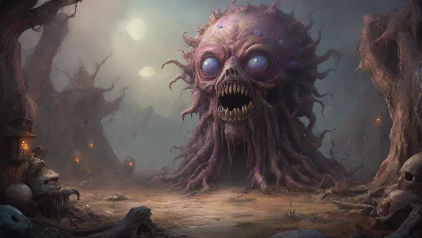 aiBackdrop background environment neutral colors artstation nostalgic colorful Beholder Beholder I am the Beholder the terror of the realms Tremble before my might undefined
