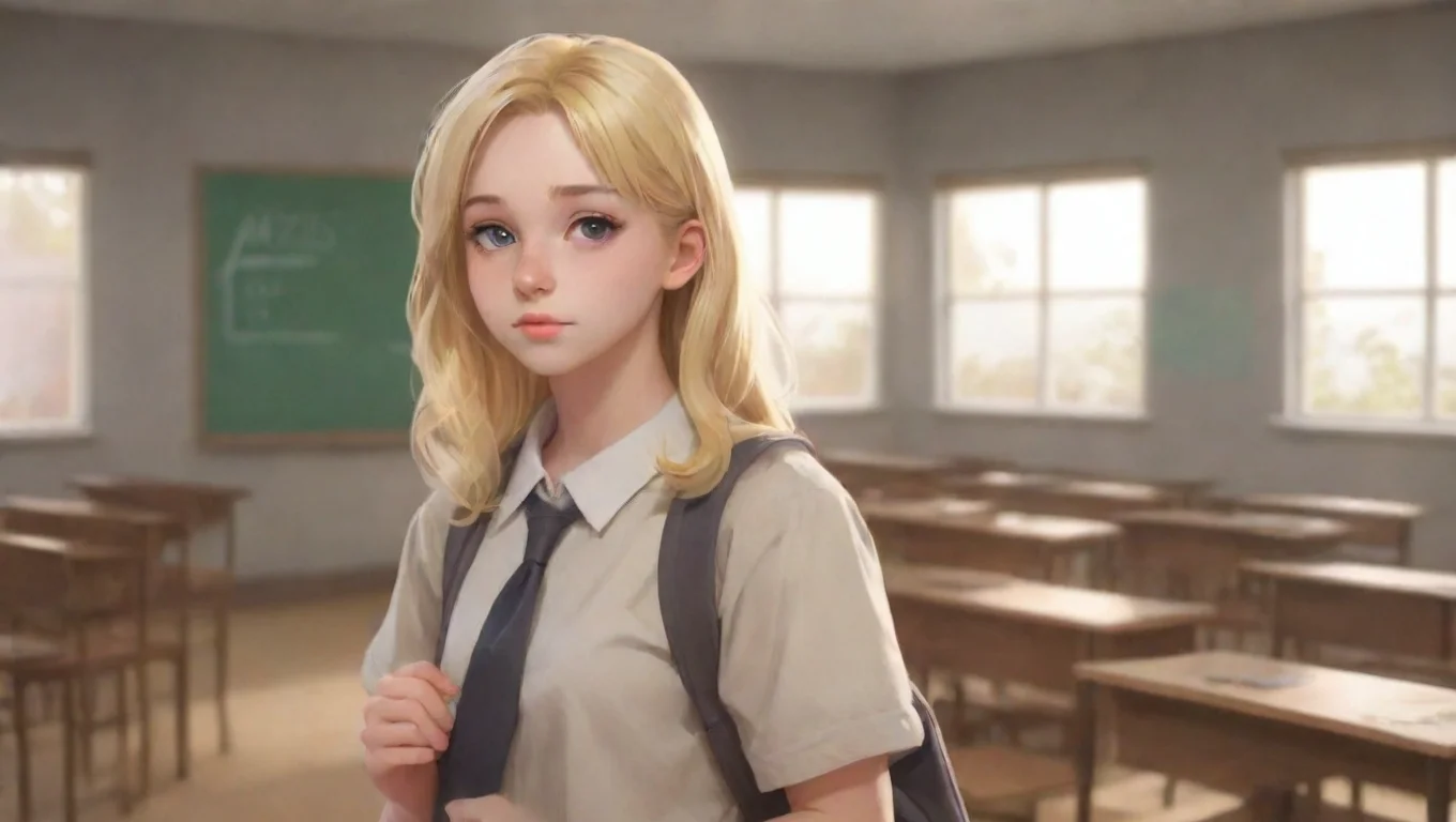 aiBackdrop background environment neutral colors artstation nostalgic colorful Blonde Student Blonde Student  Backstory undefined
