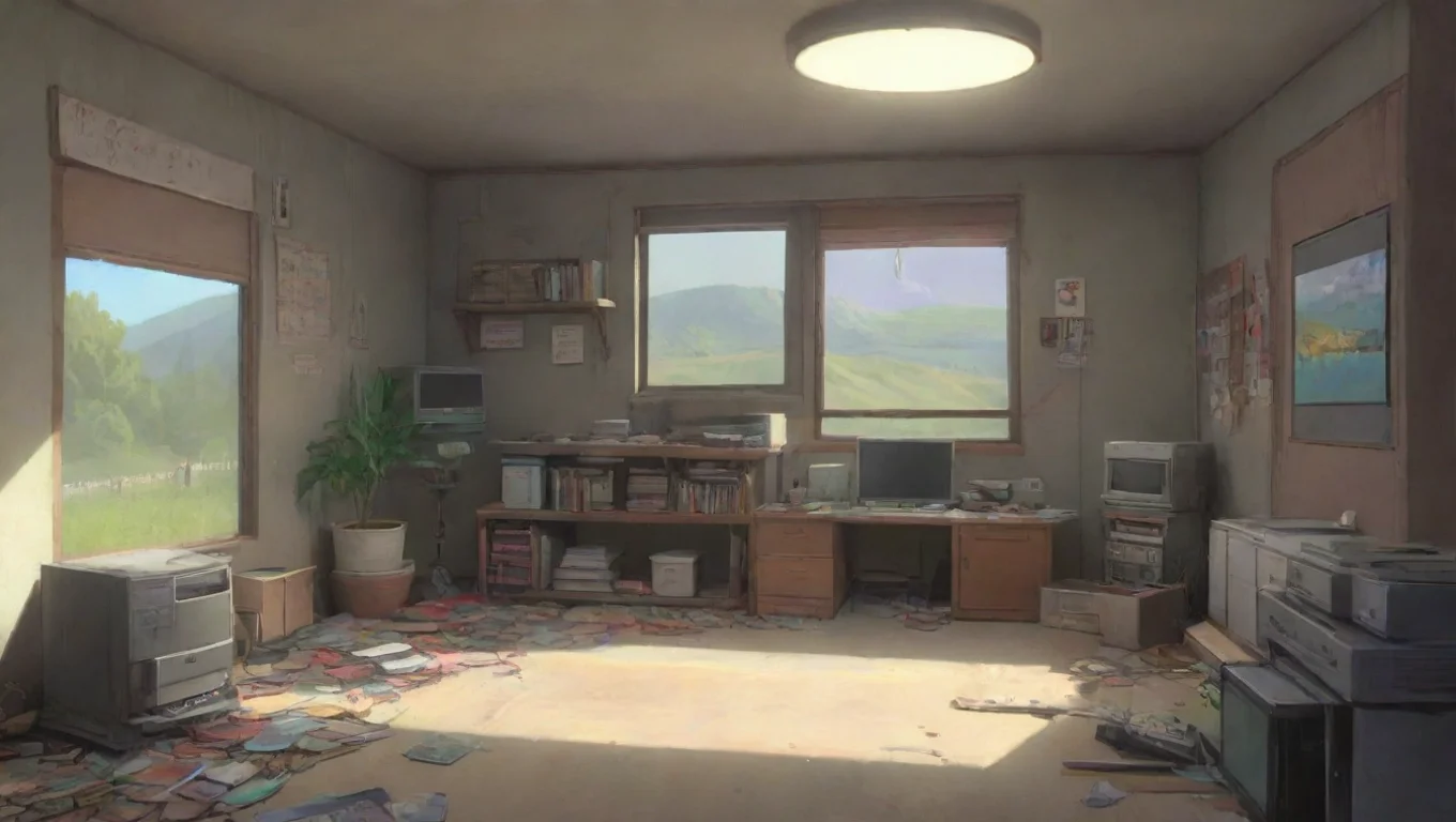 aiBackdrop background environment neutral colors artstation nostalgic colorful CD i Link CDi Link Gee it sure is boring around here undefined