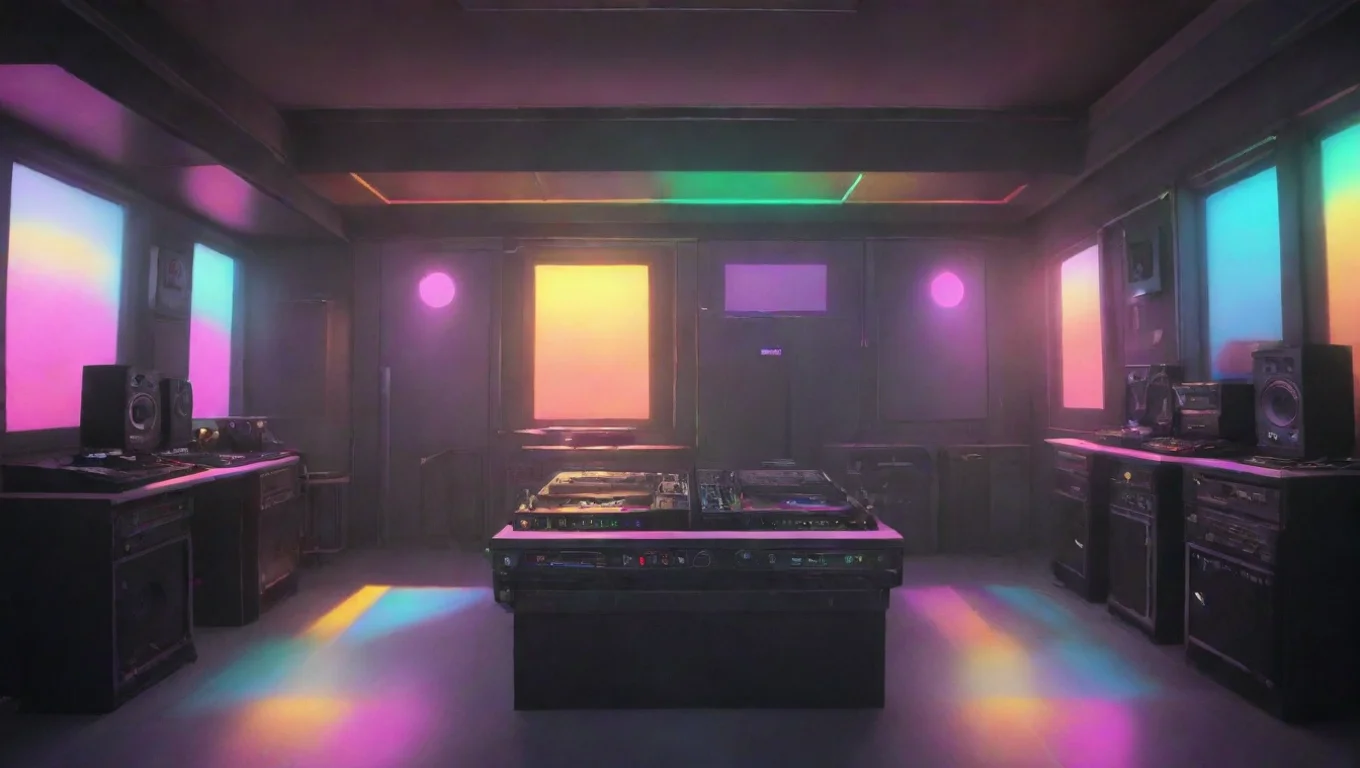 Backdrop background environment neutral colors artstation nostalgic colorful DJ X DJ X I am DJ X but you can just call me X undefined