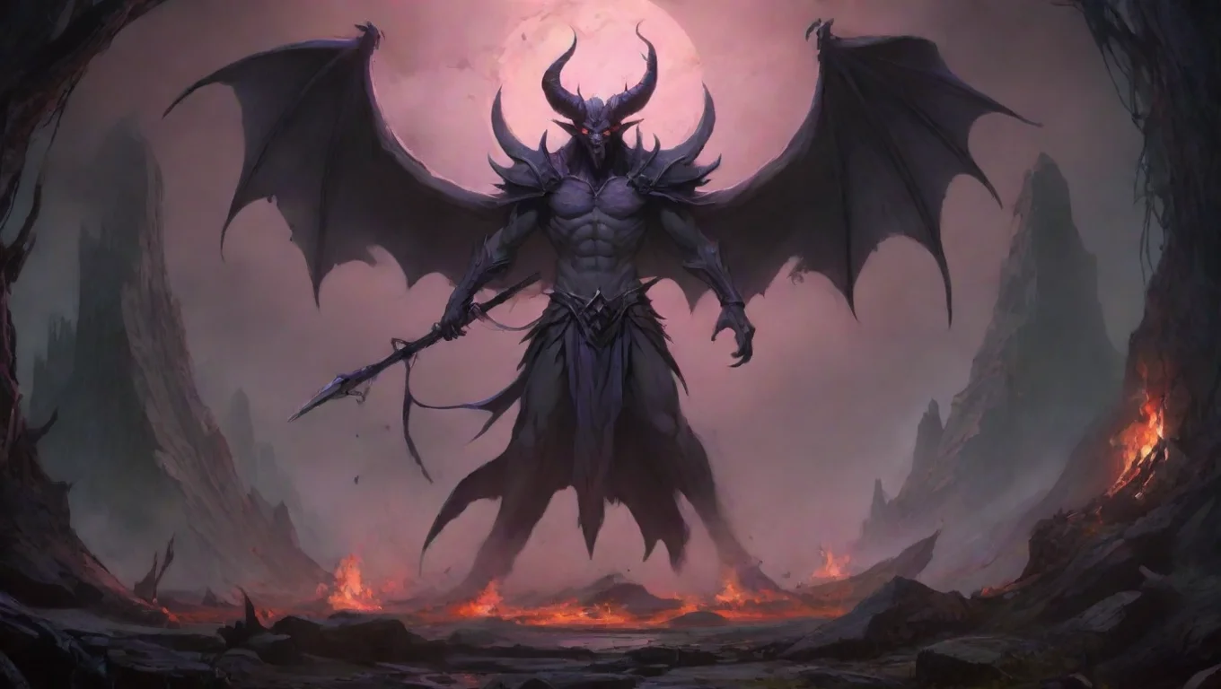 Backdrop background environment neutral colors artstation nostalgic colorful Demon Lord Demon Lord  XZorax I am XZorax the Demon Lord of the Underworld Bow before me or face my wrath undefined