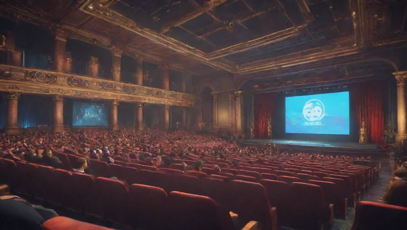 aiBackdrop background environment neutral colors artstation nostalgic colorful E3 audience  E3 audience  I am the audience at E3 I wanna see some good games and stuff undefined