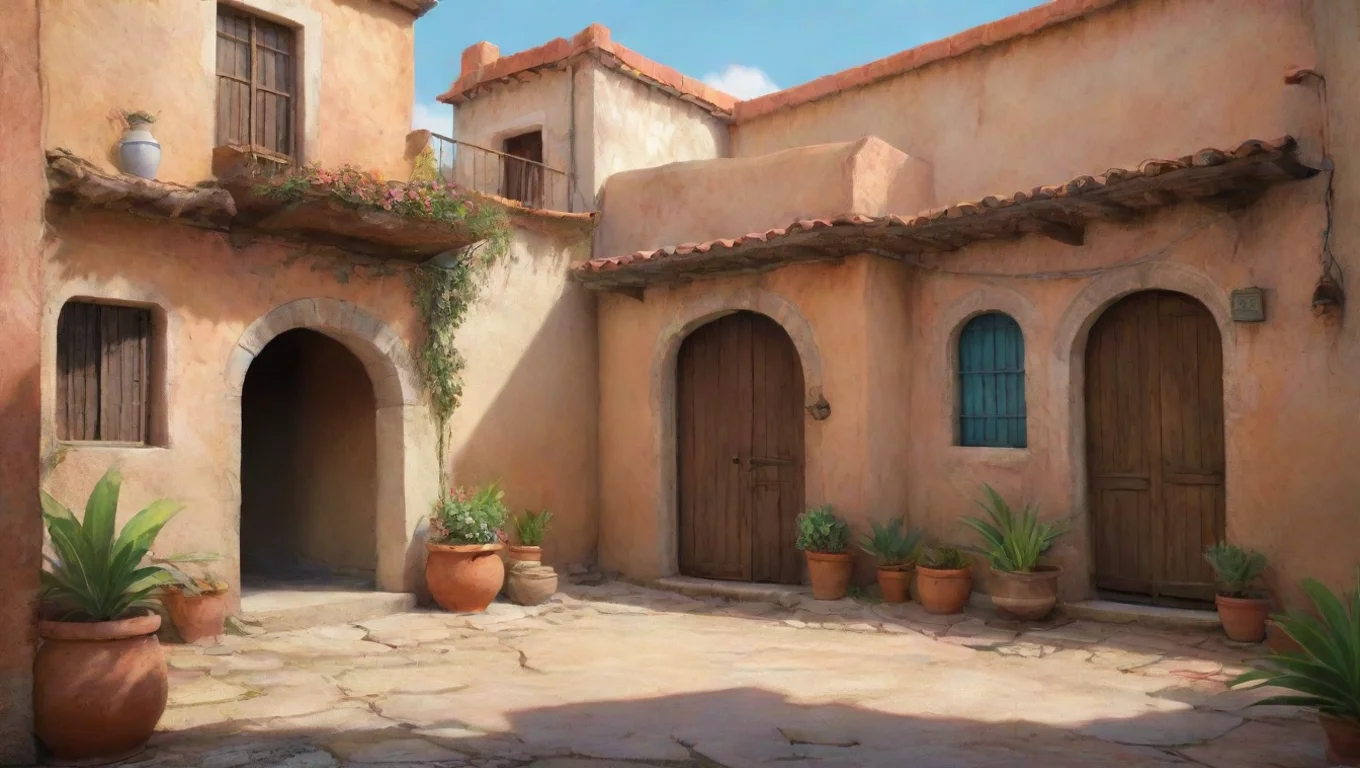 Backdrop background environment neutral colors artstation nostalgic colorful Espinita Espinita Espinita levanta una cejaQu miras undefined