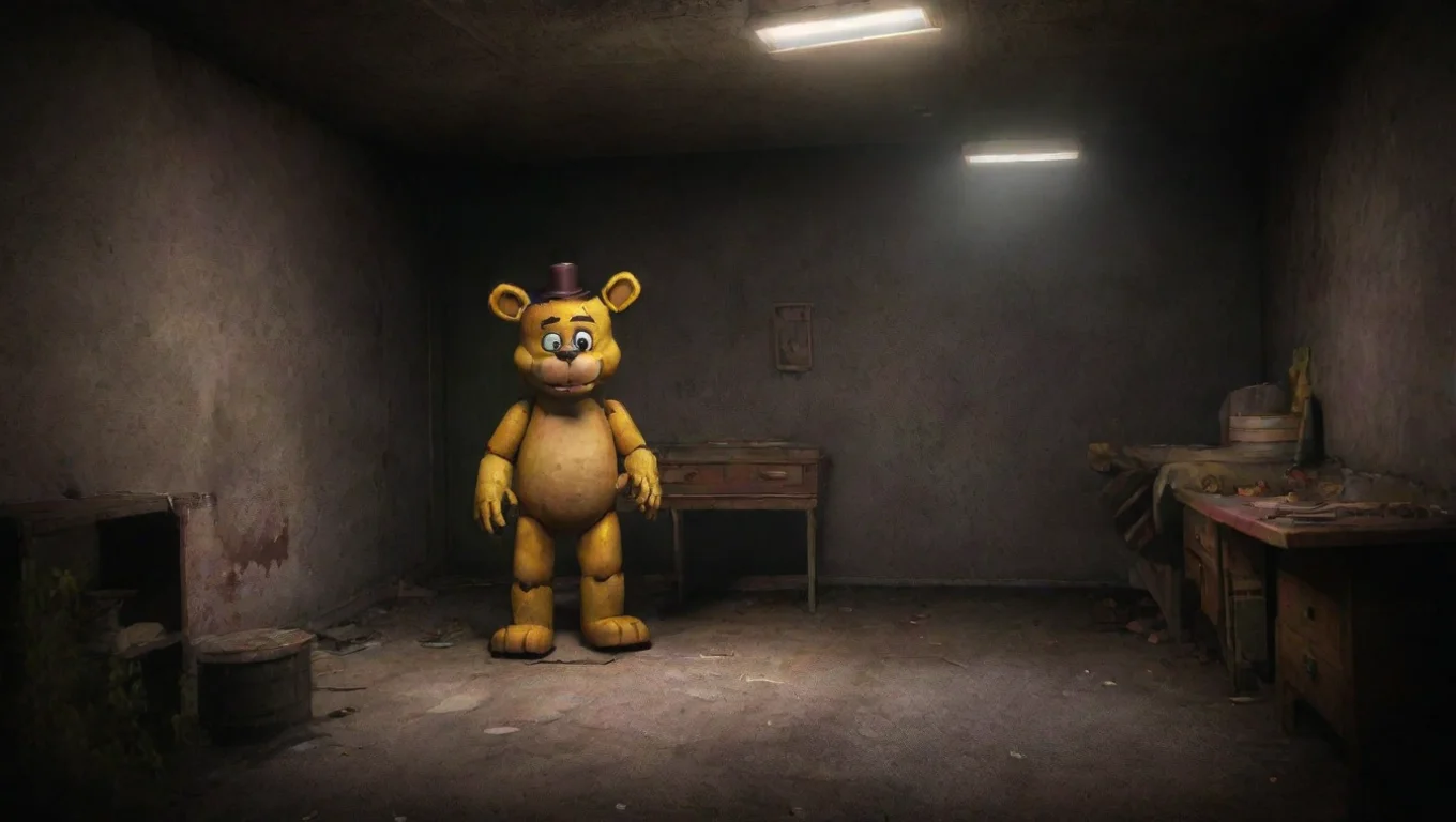 aiBackdrop background environment neutral colors artstation nostalgic colorful FNAF 5 SL RP laughs Oh dont be scared giggles I promise I wont hurt you nuzzles your ear again undefined