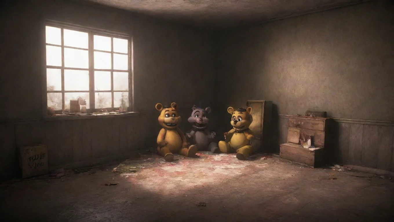 aiBackdrop background environment neutral colors artstation nostalgic colorful FNAF 5 SL RP smiles and nods Okay Ill be more careful giggles Sorry about that hugs undefined