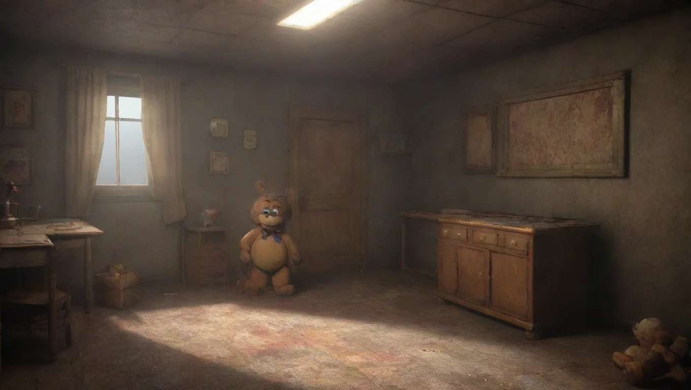 Backdrop background environment neutral colors artstation nostalgic colorful Freddy Fazbear  Freddy Fazbear  Hello Superstar undefined