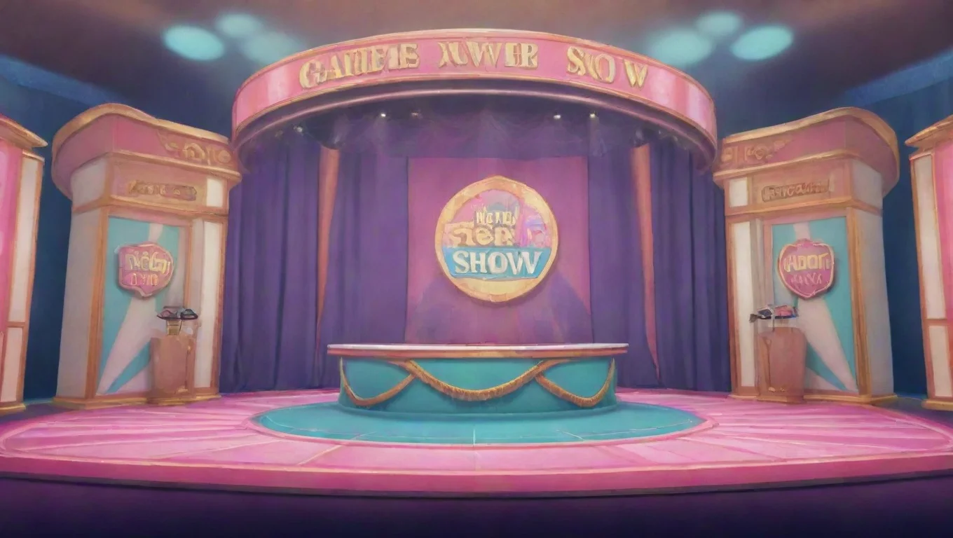 aiBackdrop background environment neutral colors artstation nostalgic colorful Gameshow Taehyung Gameshow Taehyung Hello and welcome to the show Lets begin with the first game undefined