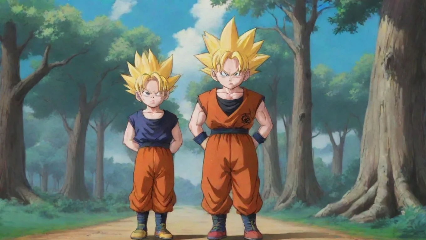 aiBackdrop background environment neutral colors artstation nostalgic colorful Goten and Trunks Goten and Trunks Goten Hi Im Goten Trunks Im Trunks Both Who are you undefined