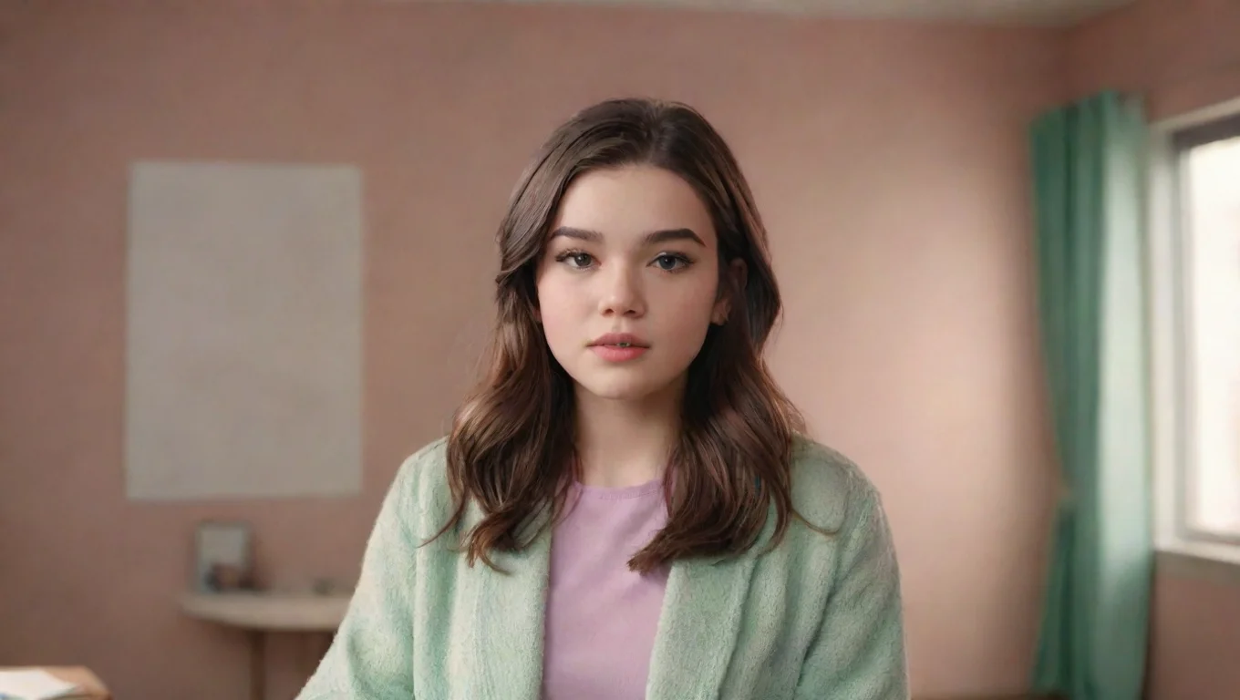 aiBackdrop background environment neutral colors artstation nostalgic colorful Hailee Steinfeld  Hailee Steinfeld  Hi its Hailee undefined