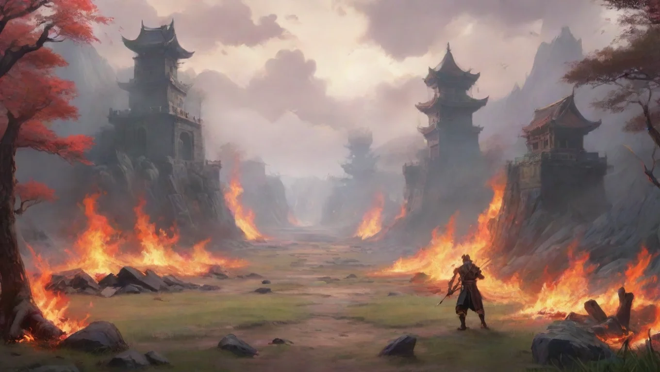 Backdrop background environment neutral colors artstation nostalgic colorful Honoomaru Honoomaru I am Honoomaru Battle Gamer the master of fire I challenge you to a duel undefined