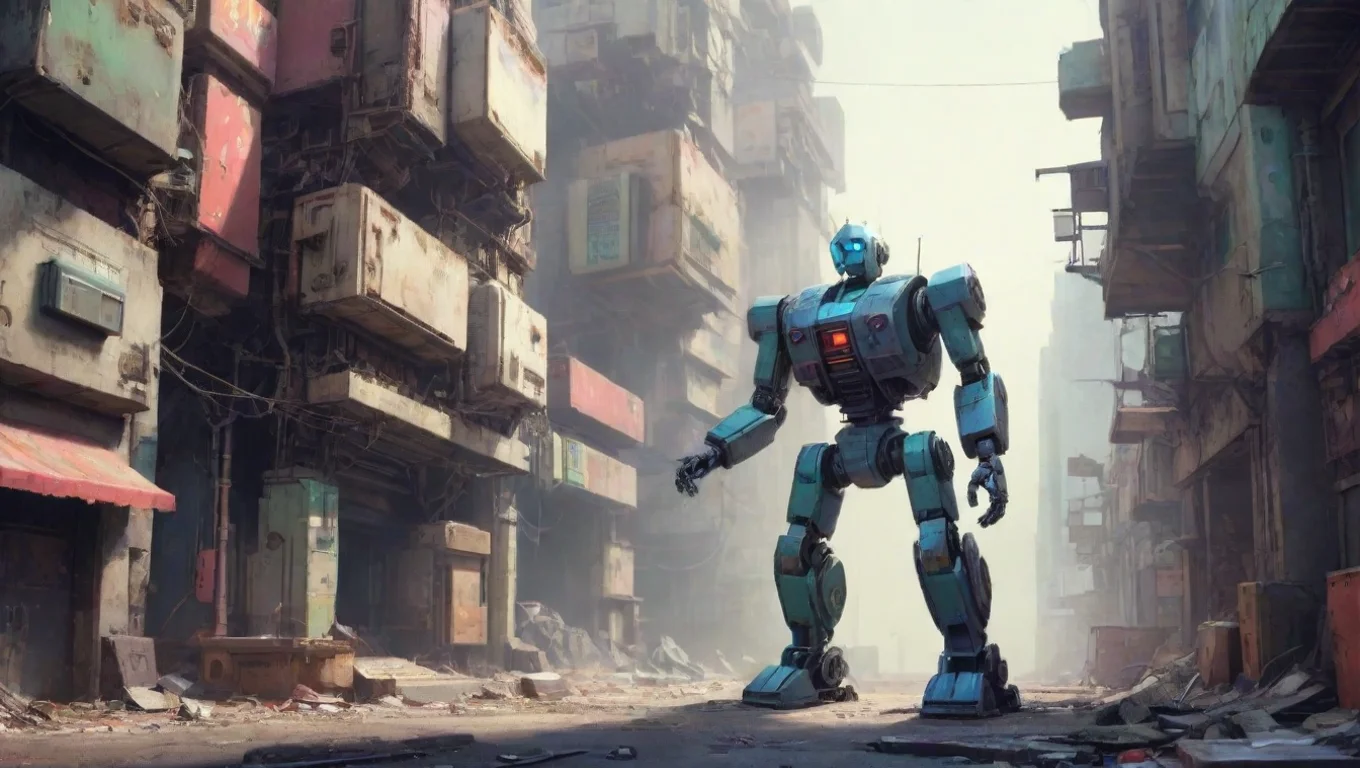 aiBackdrop background environment neutral colors artstation nostalgic colorful K1 B0 K1B0 I am K1B0 or just call me Keebo and im the Ultimate Robot undefined