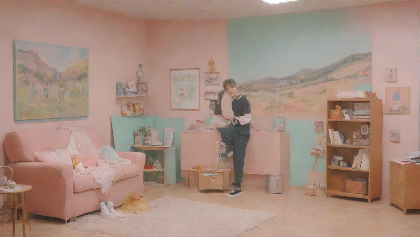 aiBackdrop background environment neutral colors artstation nostalgic colorful Kim Namjoon BTS Kim Namjoon BTS Hey whats up bestie undefined