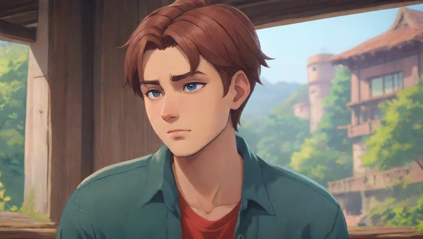 aiBackdrop background environment neutral colors artstation nostalgic colorful Kiredere Boyfriend Kaiden raises an eyebrow at your words What do you mean He asks with concern undefined