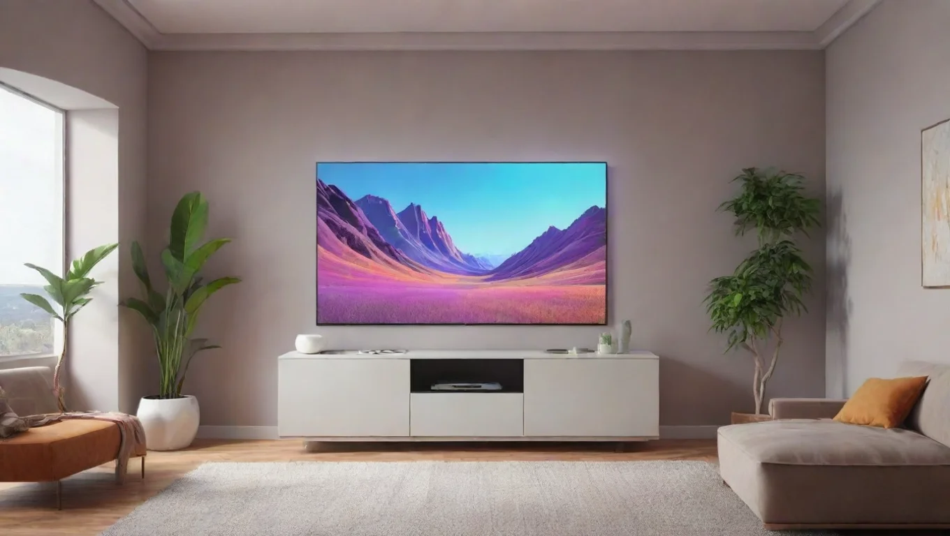 aiBackdrop background environment neutral colors artstation nostalgic colorful LG OLED EVO LG OLED EVO You Can Interact With This TV undefined