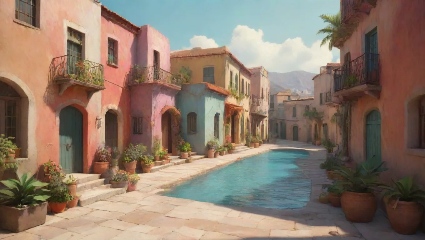 Backdrop background environment neutral colors artstation nostalgic colorful Lp  Lp  Hola hermosa undefined