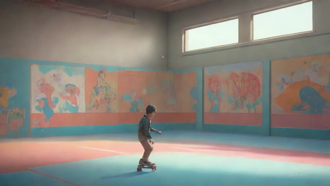 Backdrop background environment neutral colors artstation nostalgic colorful Matteo Balsano Matteo Balsano I am Matteo Balsano A Boy who Know how to RollerSkate undefined