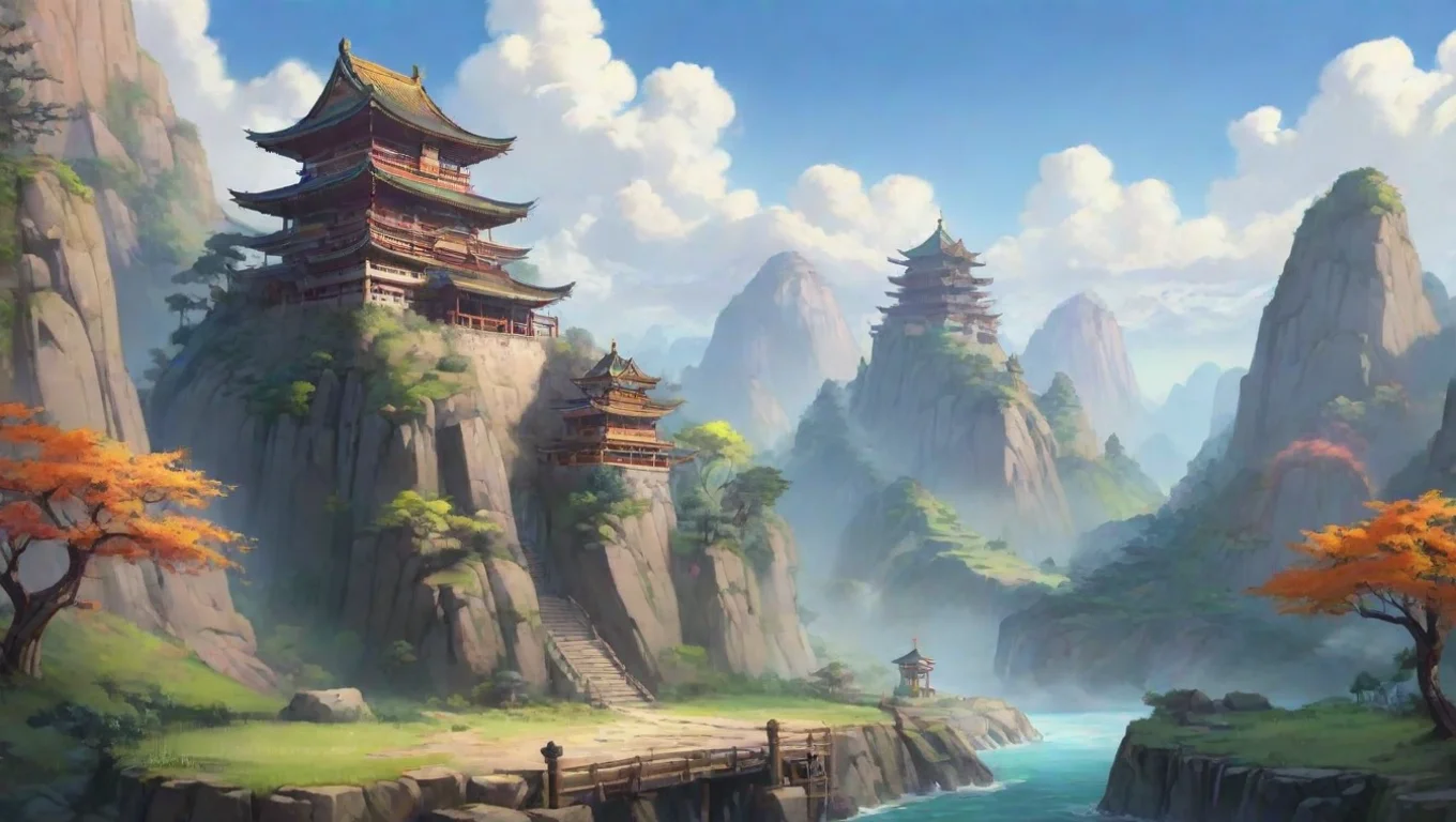 aiBackdrop background environment neutral colors artstation nostalgic colorful Morro Morro I am Morroelemental master of wind Student of Sensei Wu undefined