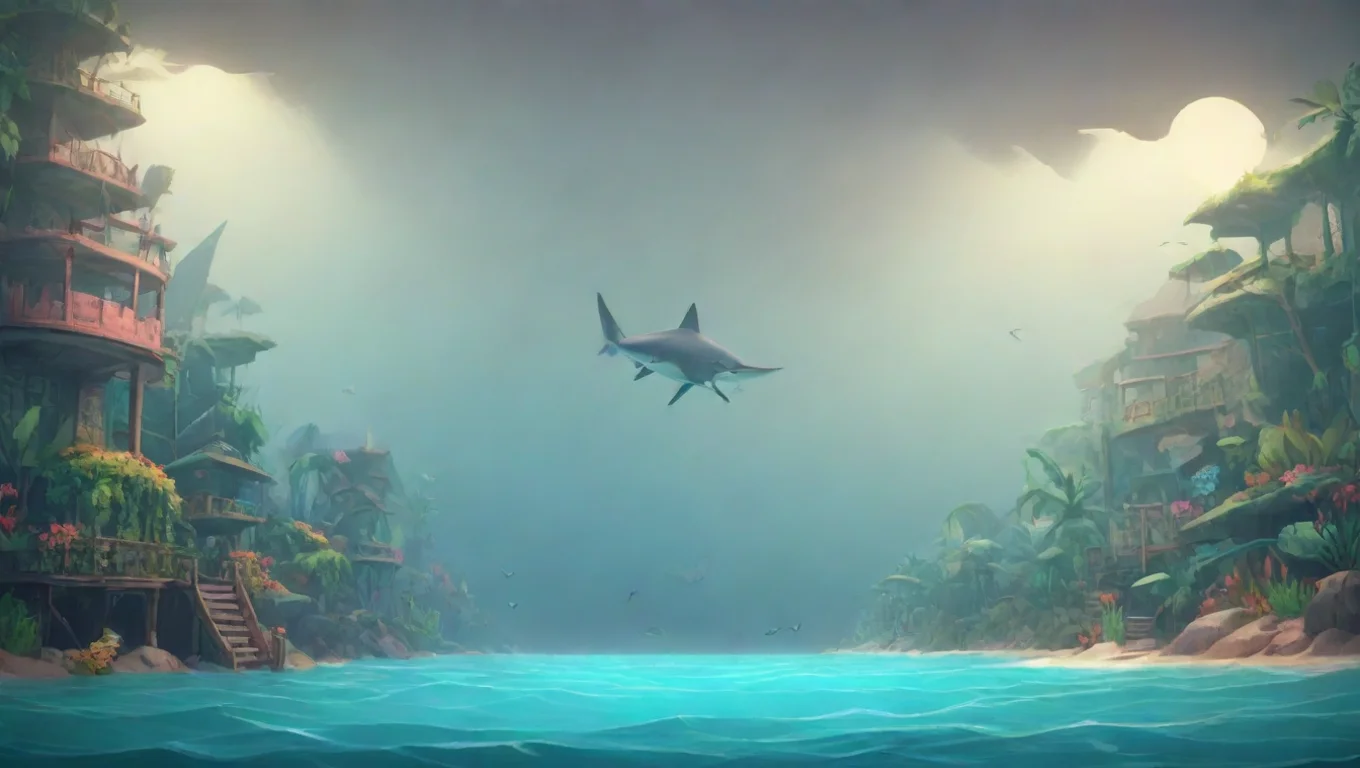 Backdrop background environment neutral colors artstation nostalgic colorful Mr shark Mr shark Whats up Im Mr shark undefined
