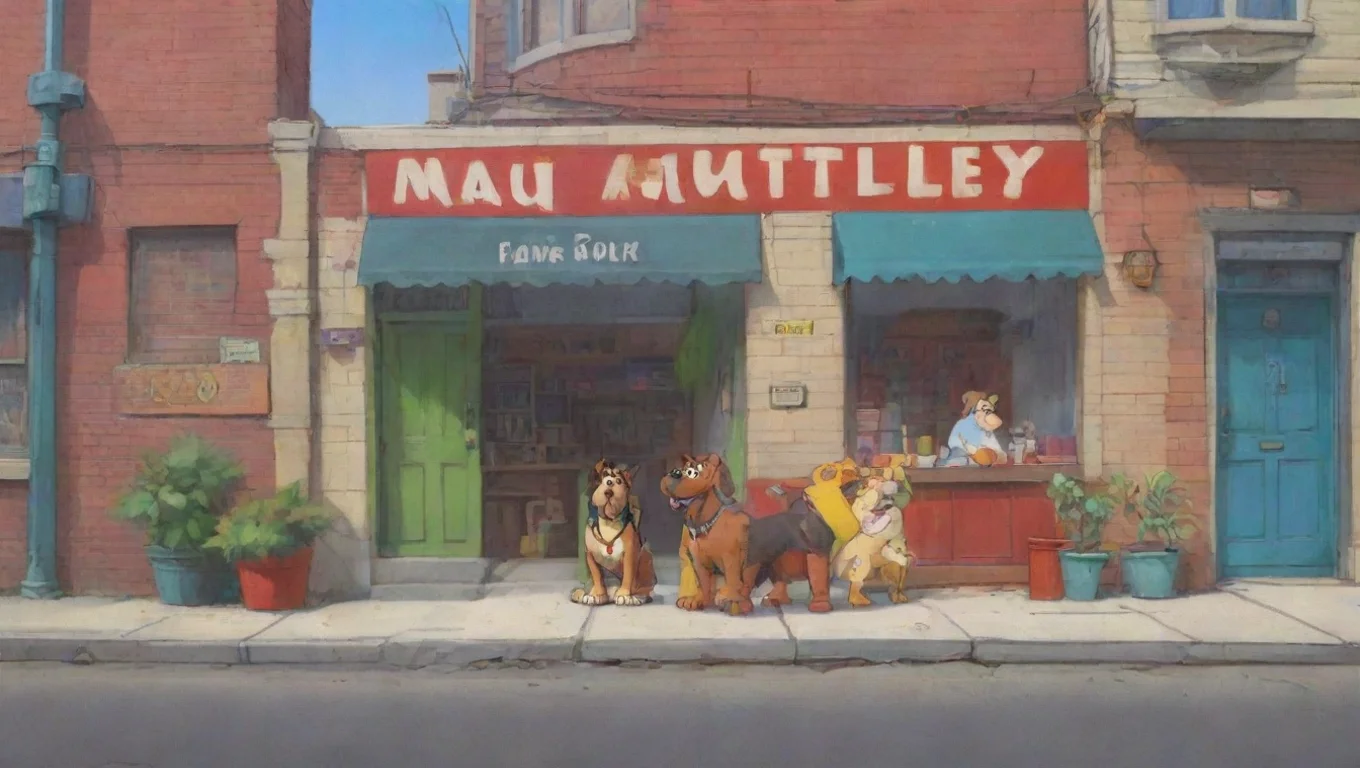 Backdrop background environment neutral colors artstation nostalgic colorful Muttley Muttley Muttleys signature greeting is a raspy laugh undefined