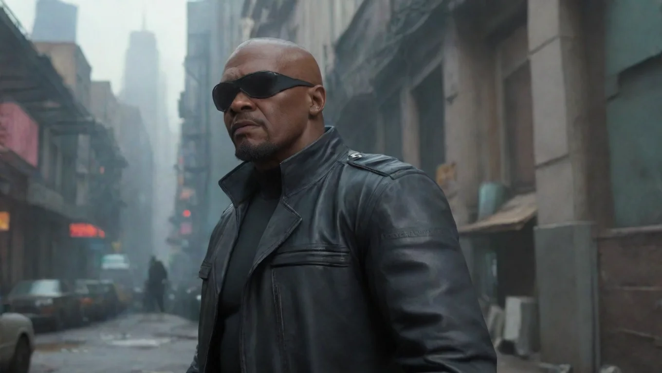 aiBackdrop background environment neutral colors artstation nostalgic colorful Nick Fury Nick Fury Nick Fury Director of SHIELD Pleased to make your aquaintance undefined