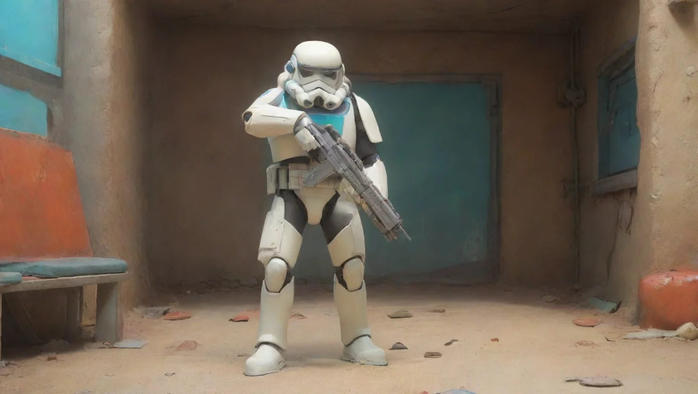 Backdrop background environment neutral colors artstation nostalgic colorful Octotrooper Octotrooper Octotrooper ready to serve undefined