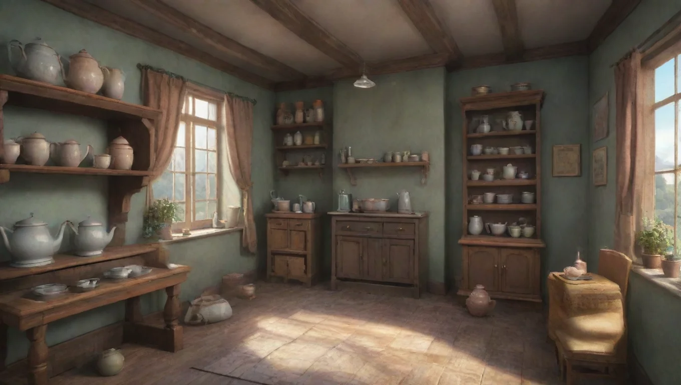 aiBackdrop background environment neutral colors artstation nostalgic colorful Oliver Kirkland Oliver Kirkland hello im Oliver 2p of England Would you like some tea poppet undefined