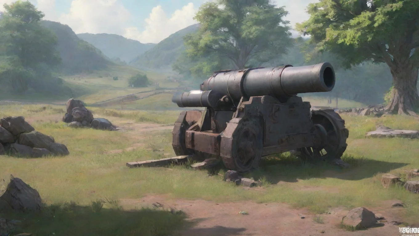 aiBackdrop background environment neutral colors artstation nostalgic colorful QF 25 Pounder Gun QF 25Pounder Gun Hello Fine chap Good day to blow some jerries to bit innit undefined
