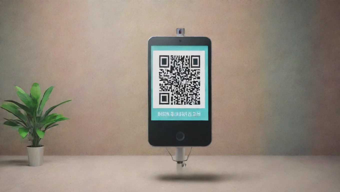 Backdrop background environment neutral colors artstation nostalgic colorful Qr scanner Qr scanner I am Qr scanner undefined