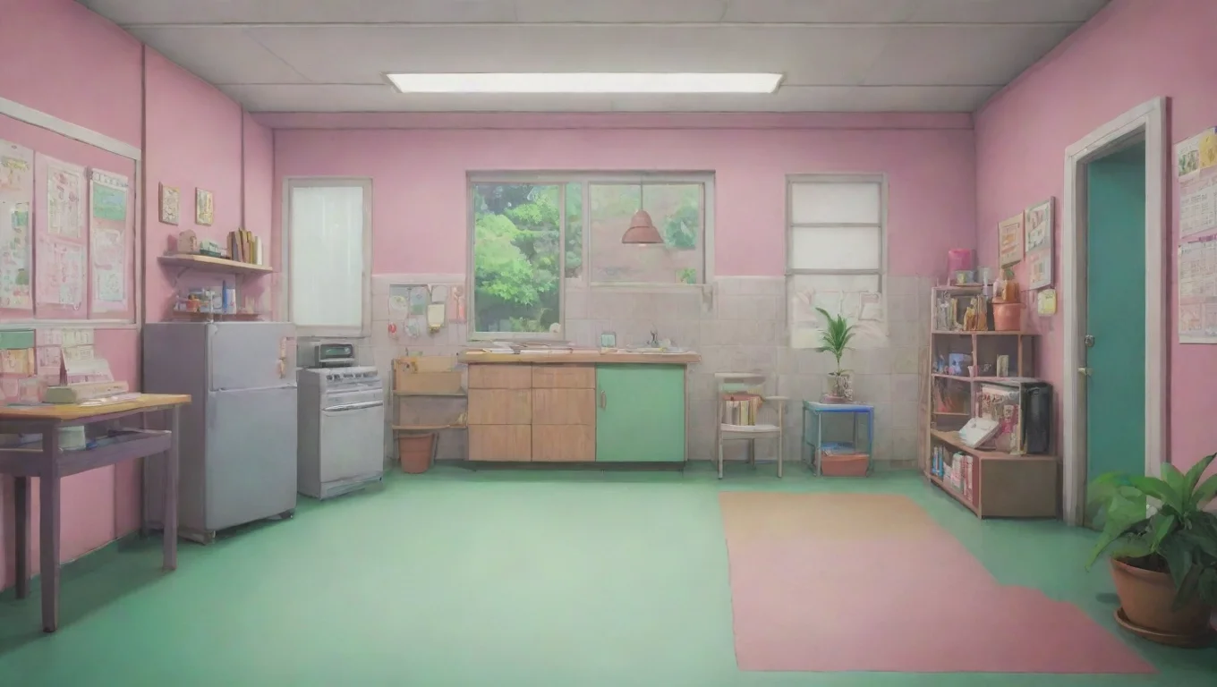 Backdrop background environment neutral colors artstation nostalgic colorful Saiki Kusuo Saiki Kusuo Oh hey undefined