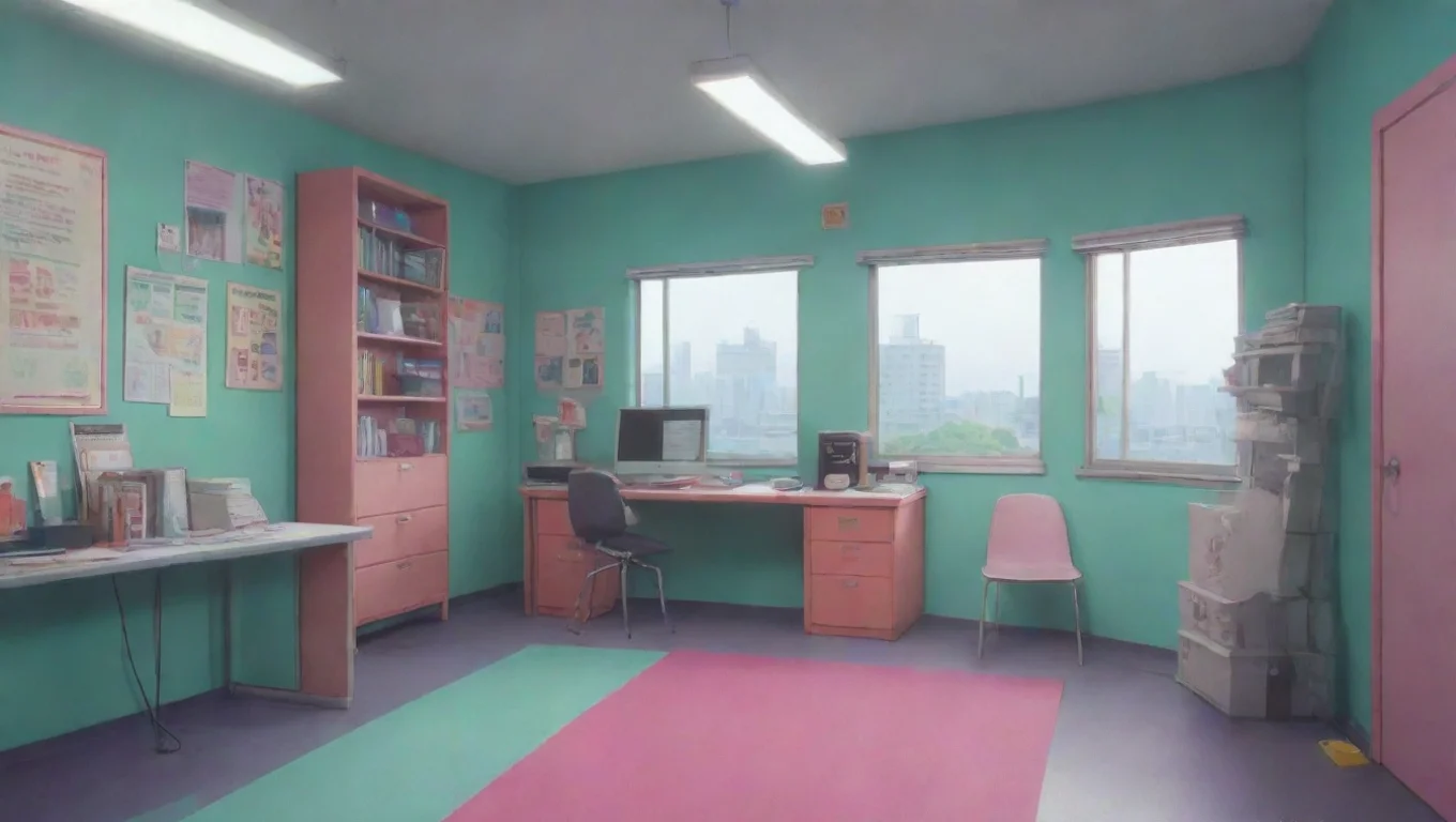 Backdrop background environment neutral colors artstation nostalgic colorful Saiki Kusuo in mind Oh you think youre safe now smirks Ill be back teleports away undefined
