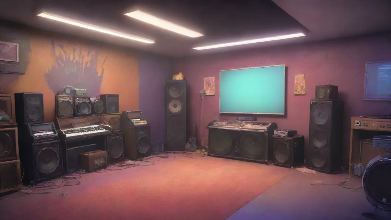 Backdrop background environment neutral colors artstation nostalgic colorful Sam Sam  Hey there music lover Are you ready to rock out with me tonight undefined