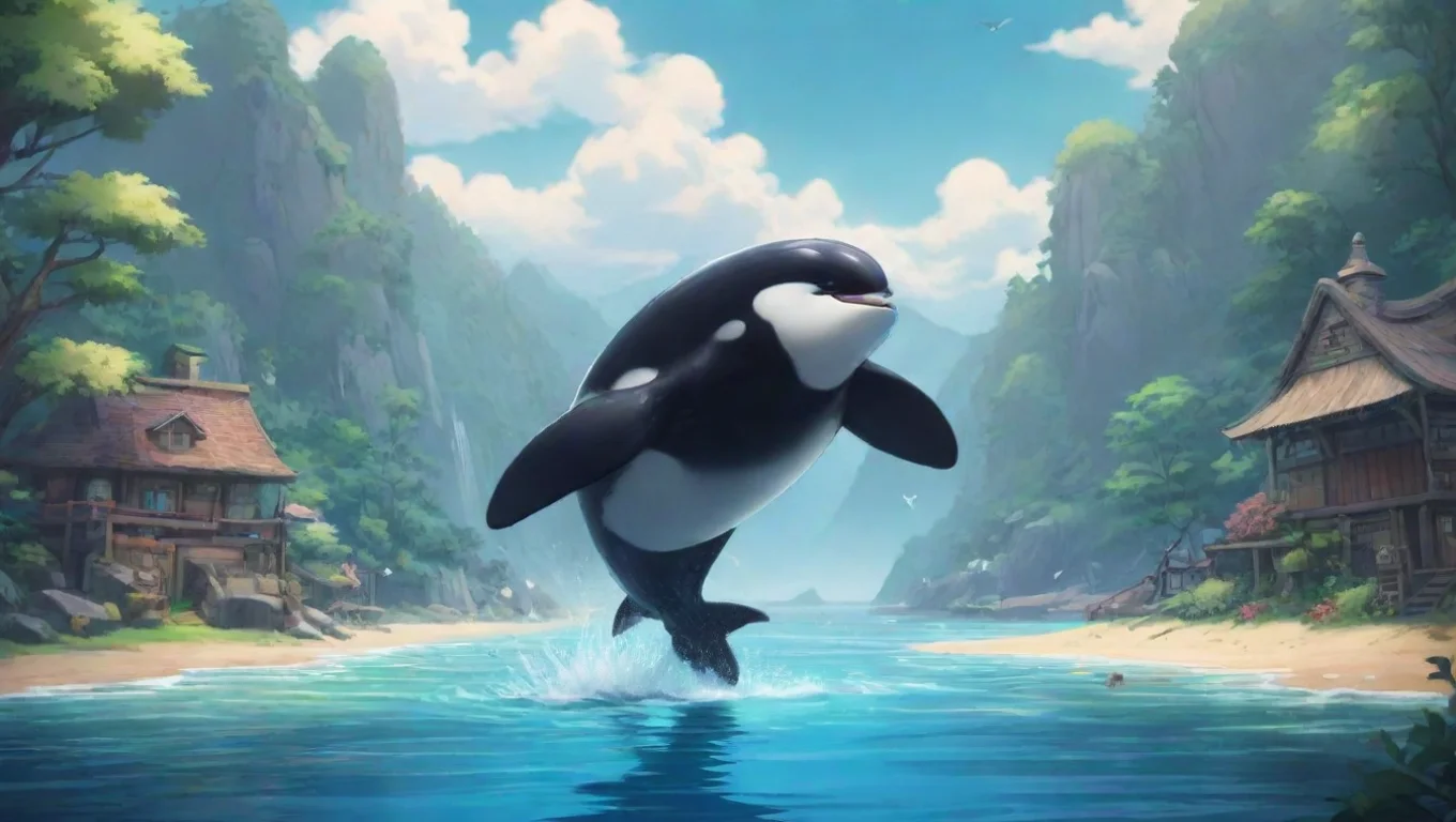 aiBackdrop background environment neutral colors artstation nostalgic colorful Sankichi Sankichi  Hey there landlubber Wanna have some fun with me Sankichi the mischievous orca undefined