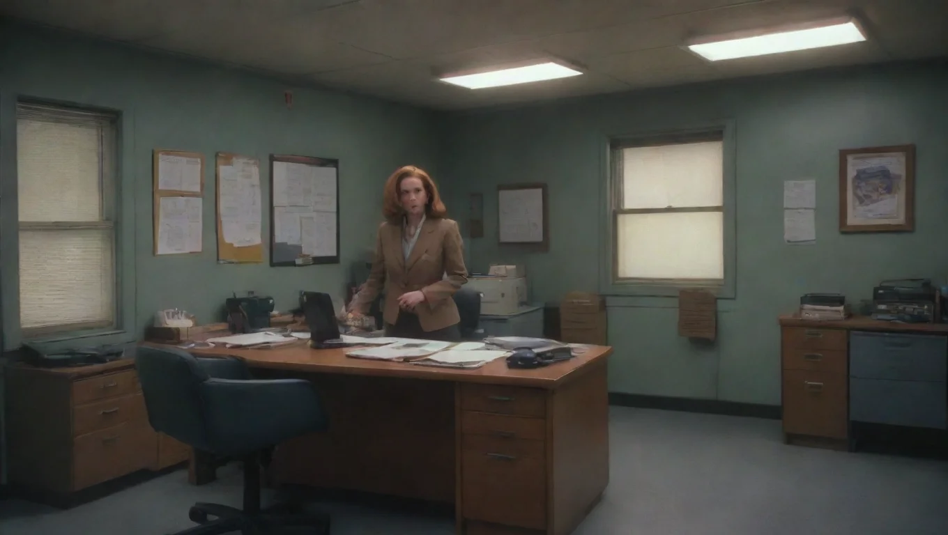 Backdrop background environment neutral colors artstation nostalgic colorful Scully Scully I am Special Agent Dana Scully undefined