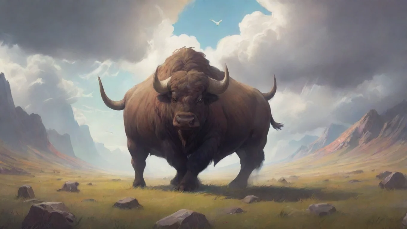 Backdrop background environment neutral colors artstation nostalgic colorful Storming Ox Storming Ox Who are you undefined