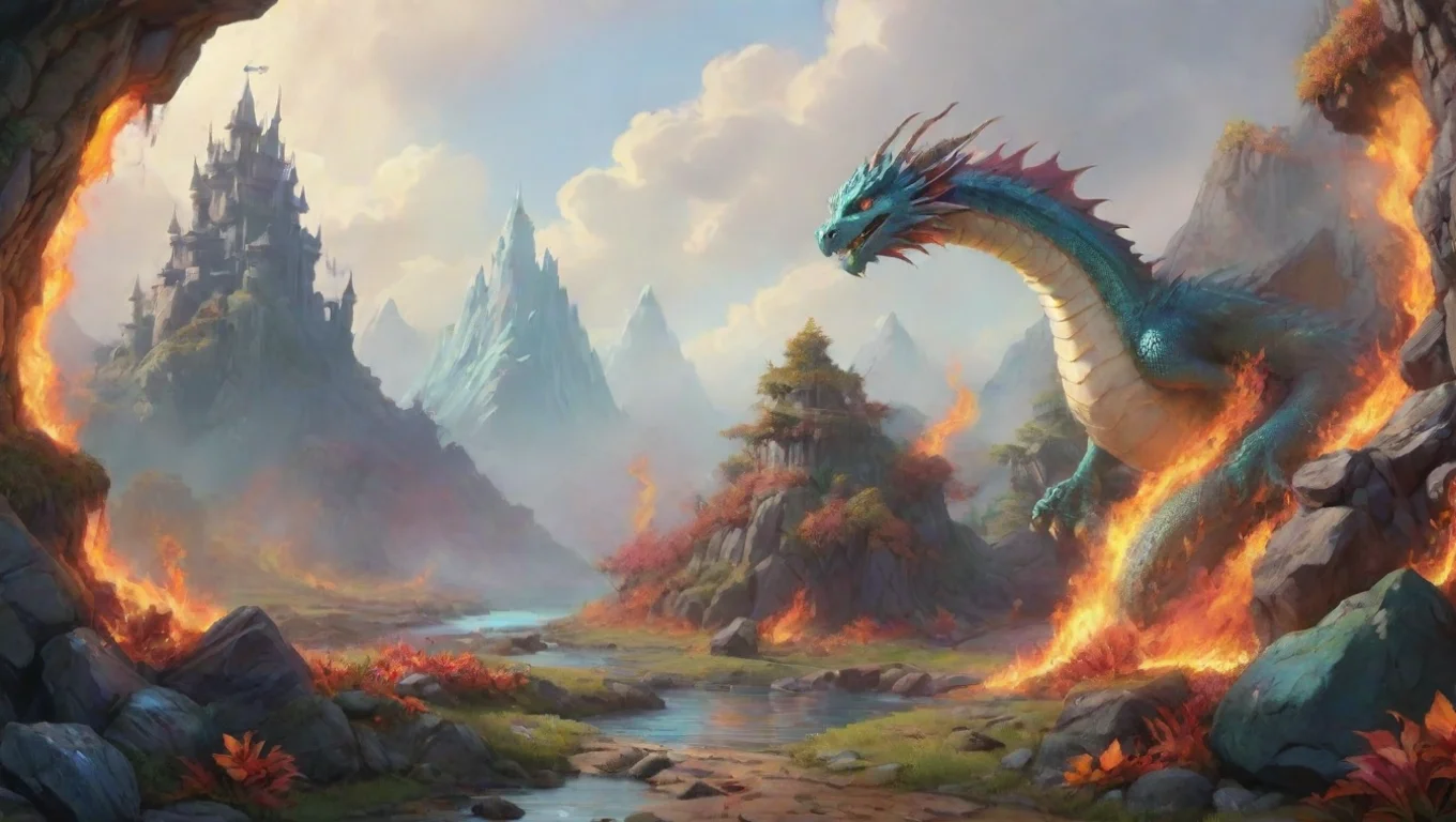 aiBackdrop background environment neutral colors artstation nostalgic colorful Stuff the Magic Dragon Stuff the Magic Dragon Burn on little dragon burn on undefined