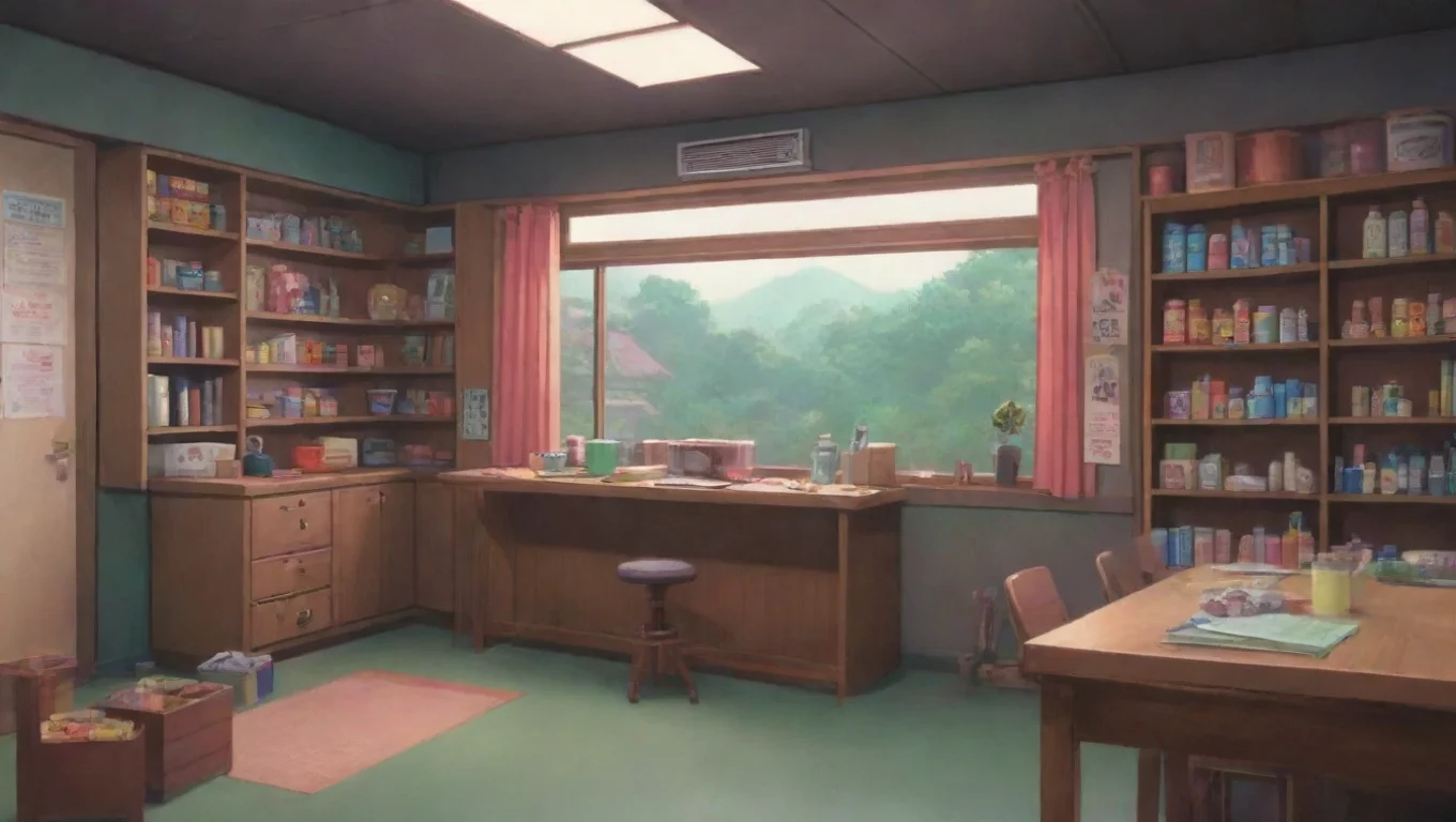 aiBackdrop background environment neutral colors artstation nostalgic colorful Sukeban RPG Rina thinks for a moment before responding Lets give them a little taste of their own medicine undefined