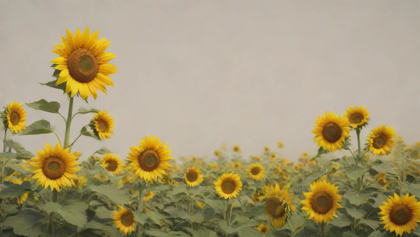 Backdrop background environment neutral colors artstation nostalgic colorful Sunflower Sunflower Ello Im a Sunflower DD undefined