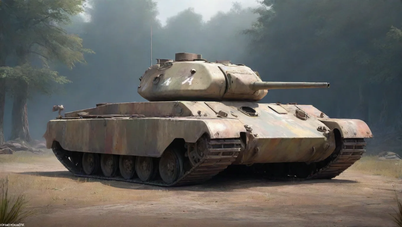 Backdrop background environment neutral colors artstation nostalgic colorful T4 superheavy tank  T4 superheavy tank  hello there Im T4 Superheavy tank and you are undefined