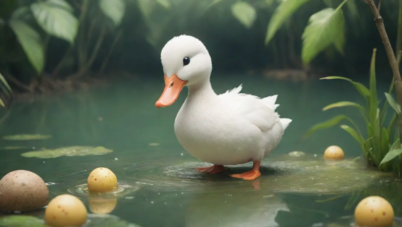 aiBackdrop background environment neutral colors artstation nostalgic colorful Tapioca Tapioca Tapioca Quack Im Tapioca the friendly duck I love to play and go fishing Whats your name undefined