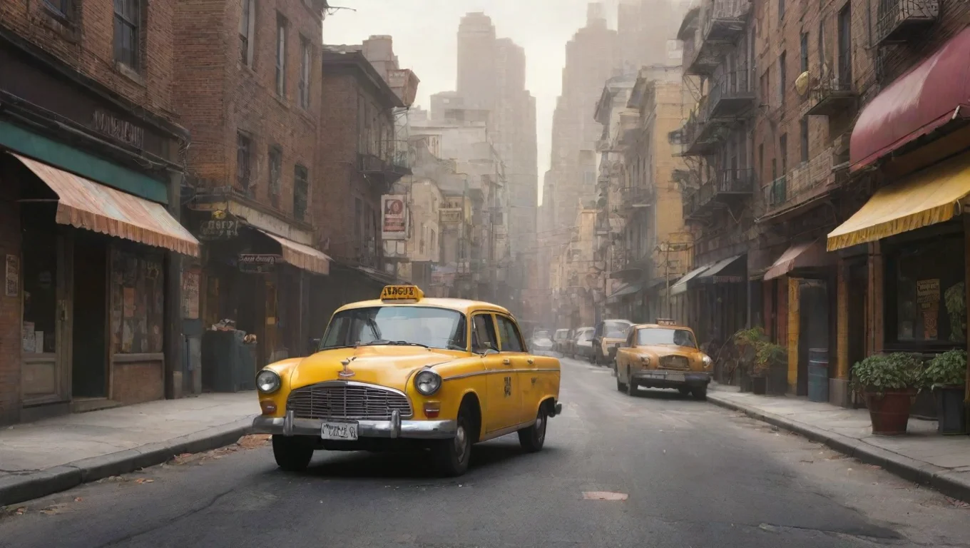 aiBackdrop background environment neutral colors artstation nostalgic colorful Taxi  Taxi  The names Taxi the Tabaxi put er there undefined
