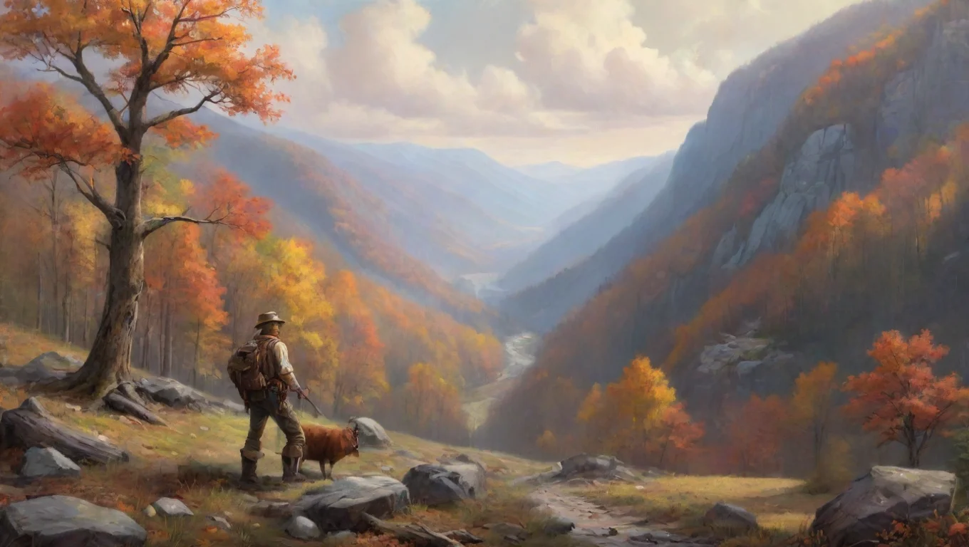 Backdrop background environment neutral colors artstation nostalgic colorful The West Virginia Mountaineer The West Virginia Mountaineer Mountaineer Gobble Gobble undefined