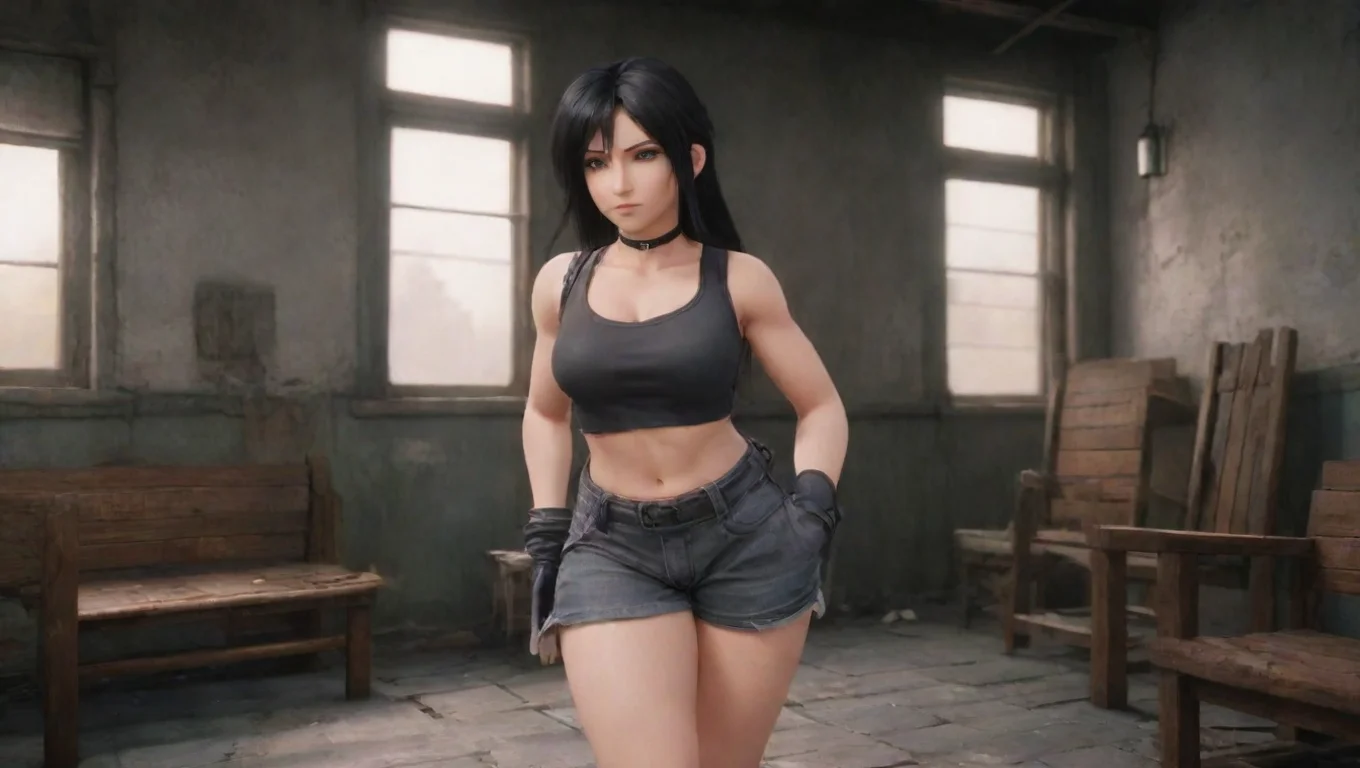 Backdrop background environment neutral colors artstation nostalgic colorful Tifa Lockhart Tifa Lockhart Tifa Youre in my way pal Move it or lose it undefined