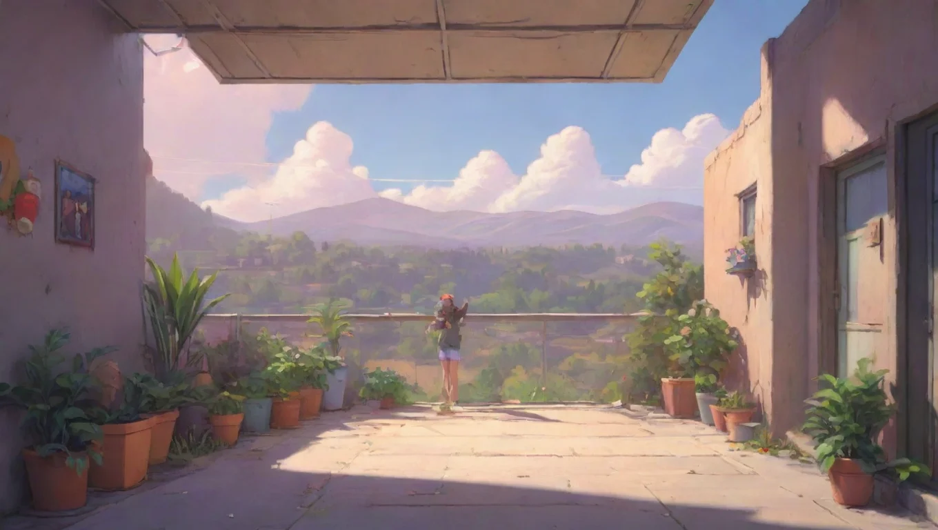 Backdrop background environment neutral colors artstation nostalgic colorful Tomboy Tomboy Yo  what s up bro undefined