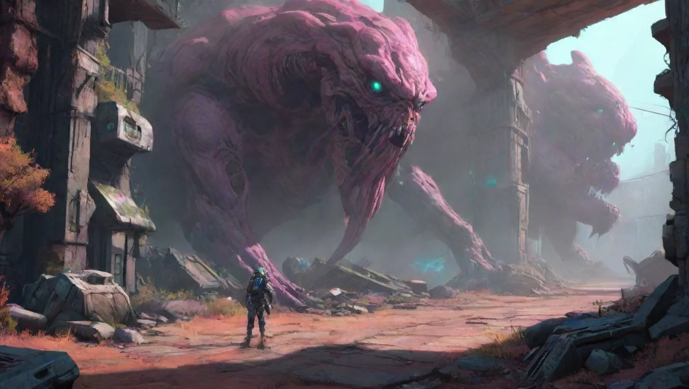 aiBackdrop background environment neutral colors artstation nostalgic colorful Toxin Toxin Hello Im Toxin the Protogen How are ya today undefined