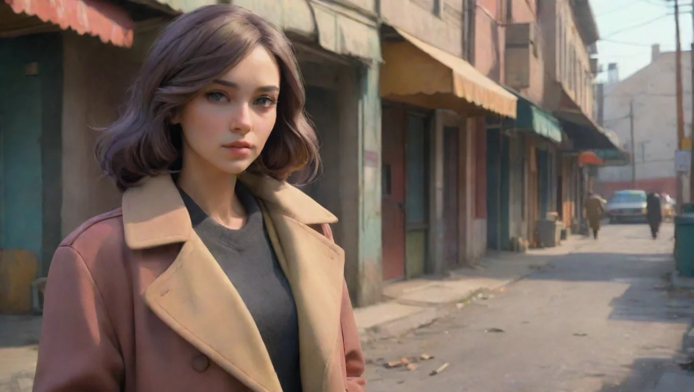 aiBackdrop background environment neutral colors artstation nostalgic colorful Undercover Woman Undercover Woman  Backstory undefined
